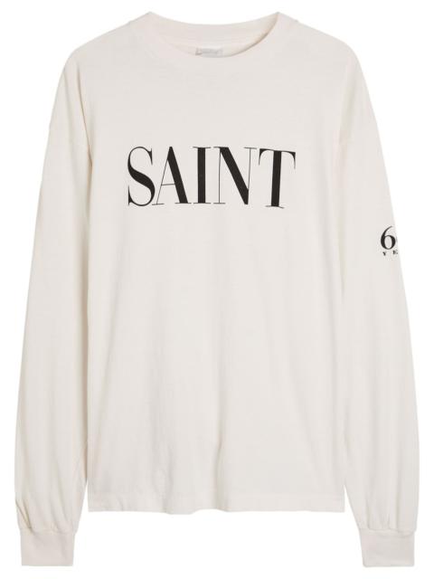 SAINT M×××××× Saint Mxxxxxx 666 Printed Cotton top