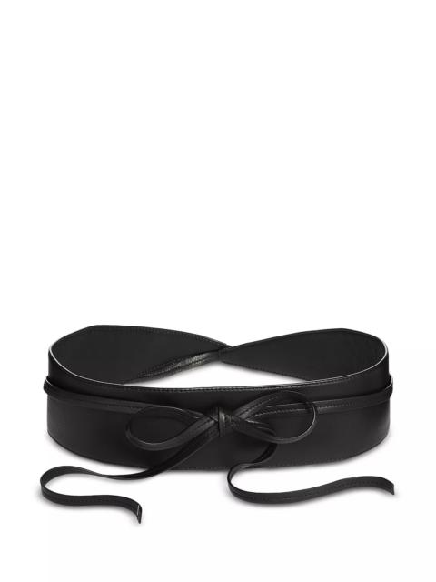 EILEEN FISHER Leather Obi Belt
