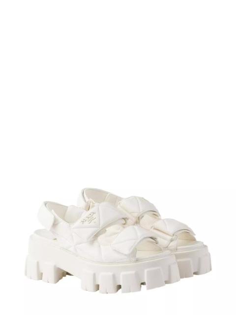 Prada Women's Monolith Nappa Leather Sandals