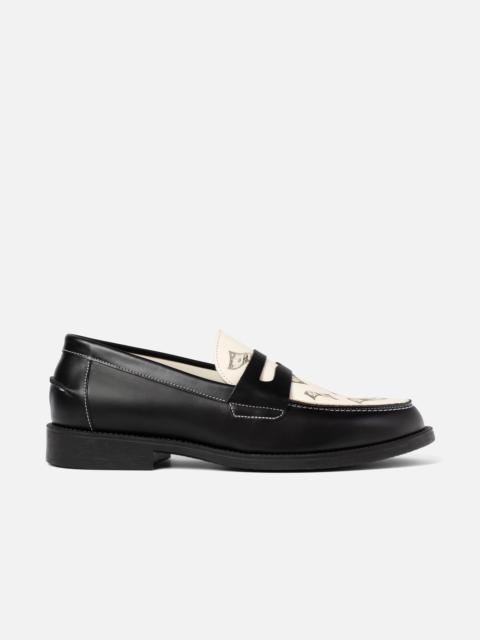 DUKE + DEXTER Wilde Dollar Bills Penny Loafer - Men's
