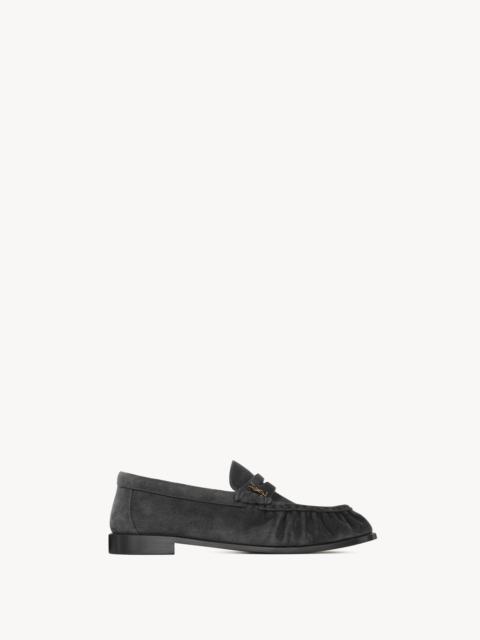 SAINT LAURENT LE LOAFER SUPPLE IN SUEDE