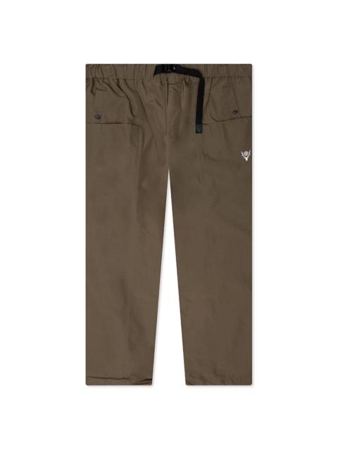 South2 West8 BELTED C.S. GROSGRAIN PANT - OLIVE