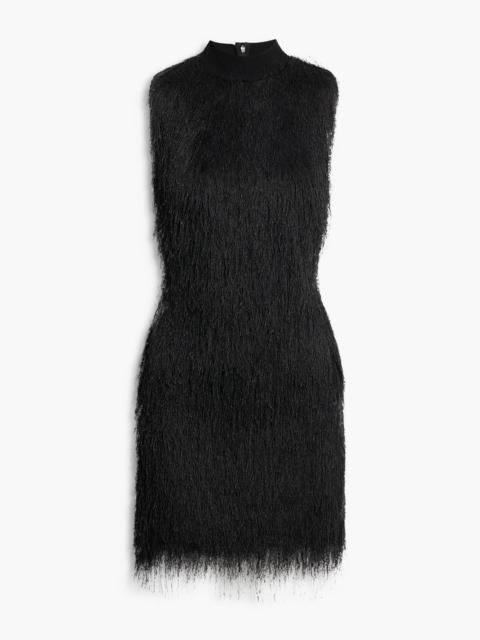 3.1 Phillip Lim Fringed knitted mini dress