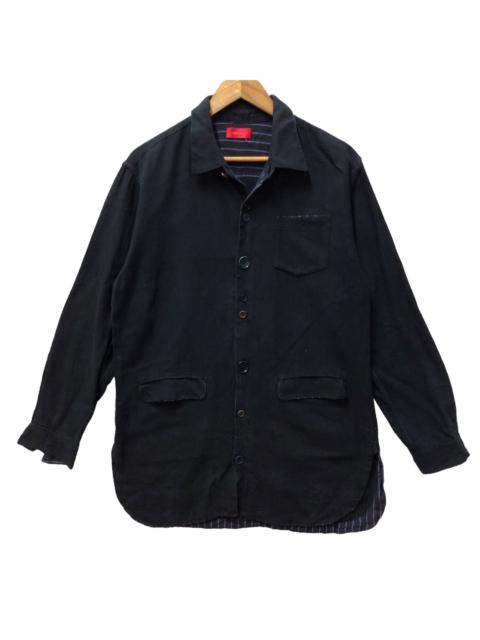 UNDERCOVER Undercover multi-colored button long shirt