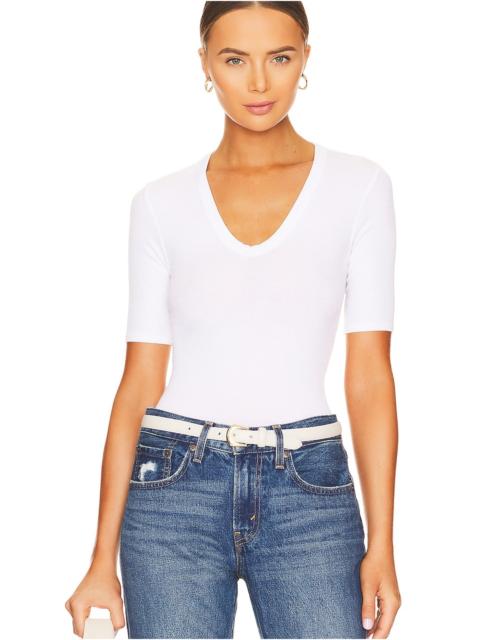 Enza Costa Half Sleeve Top