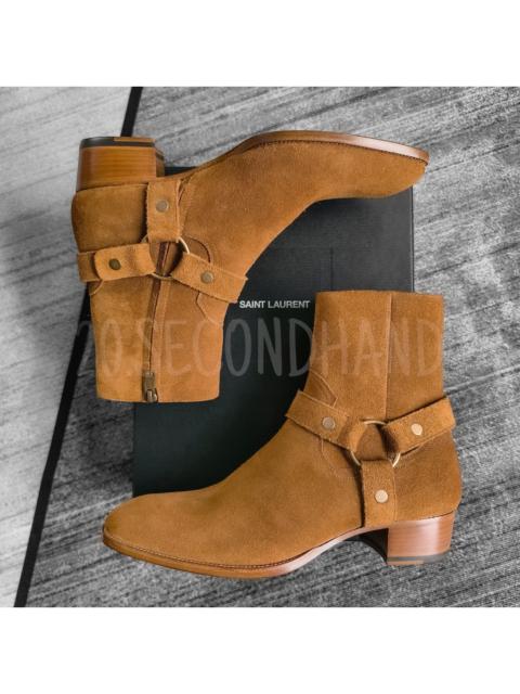 SAINT LAURENT Saint Laurent Paris Wyatt Harness Boots Authentic