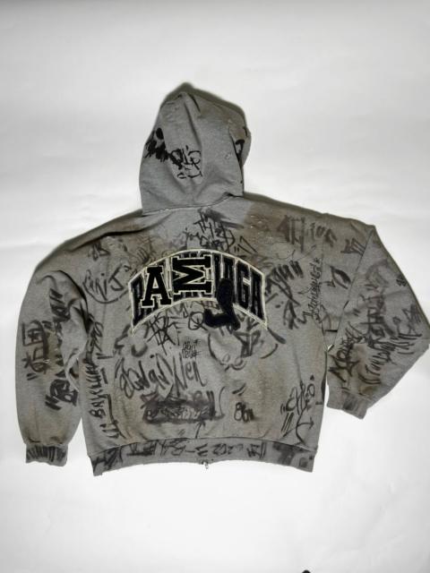 BALENCIAGA Balenciaga Graffiti Hoodie Small