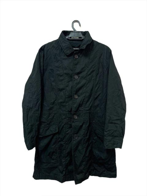 Plantation Long Coat by Issey Miyake
