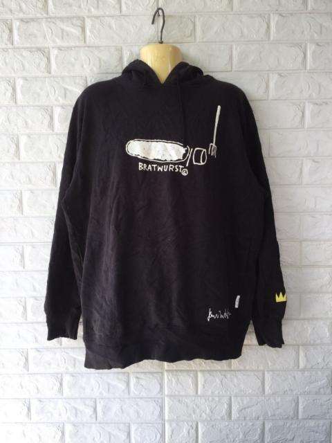 Japanese Brand - JEAN MICHEL BASQUIAT BRATWURST ART HOODIE