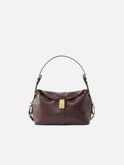 PINKO SADDLE BAG SMALL LEATHER SHOULDER BAG