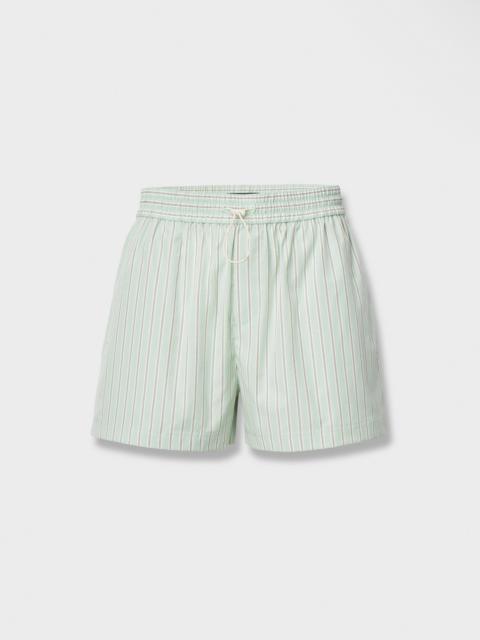 rag & bone Marvin Striped Cotton Shorts