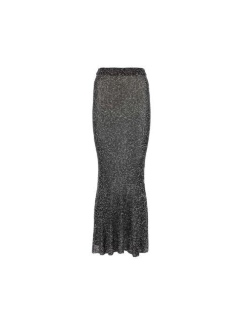 Balenciaga Ladies Sequin Mermaid Maxi Skirt