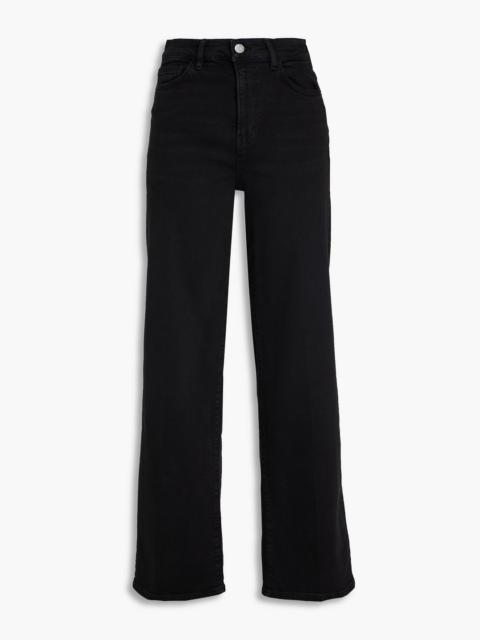 FRAME Le Slim Palazzo high-rise wide-leg jeans