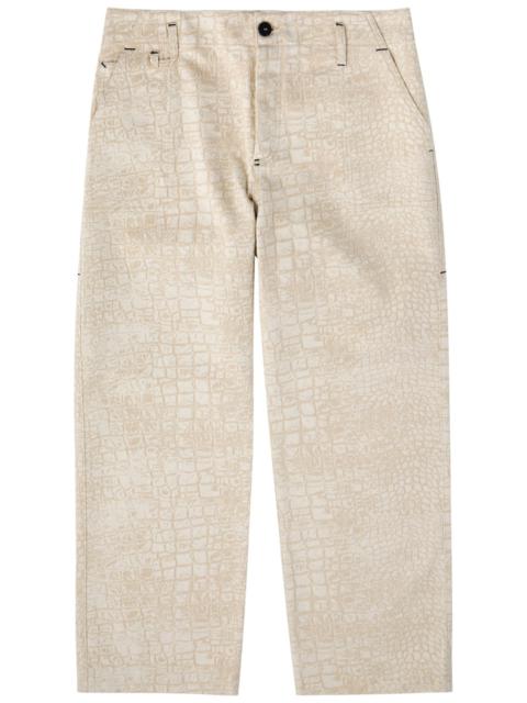 Jacquemus Le De-Nîmes Fernando Straight-leg Jeans
