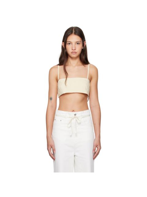 Nanushka Off-White Cressy Top