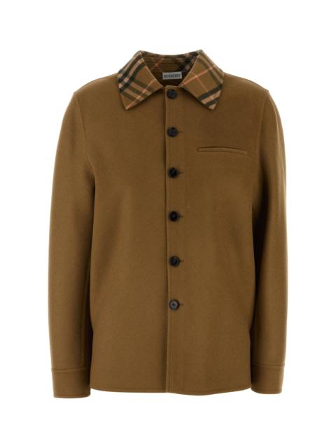 Burberry Biscuit wool coat