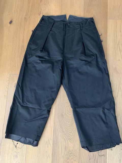 Other Designers Sulvam - Black wool wide pants L