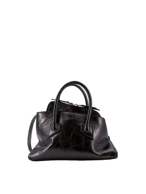 THE ATTICO THE ATTICO La Passeggiata Mini Gray Top Handle Bag New & Aut