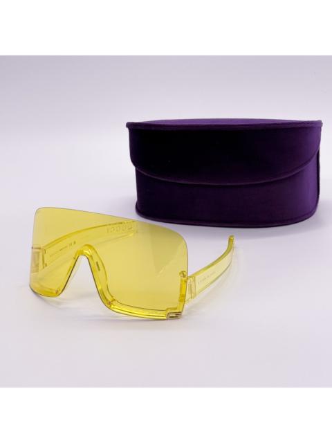 GUCCI NEW GUCCI GG1631S 009 YELLOW SHIELD UNISEX SUNGLASSES