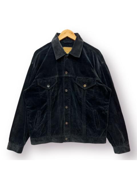 Other Designers 🔥 VTG UNIQLO JAPAN VELVET TRUCKER JACKET - XL