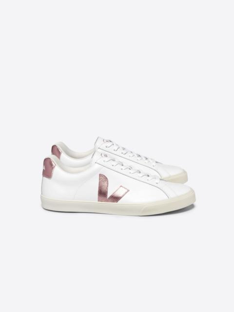 VEJA ESPLAR LEATHER WHITE NACRE