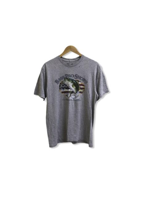 Other Designers Japanese Brand - Bass pro shops distressed tshirt