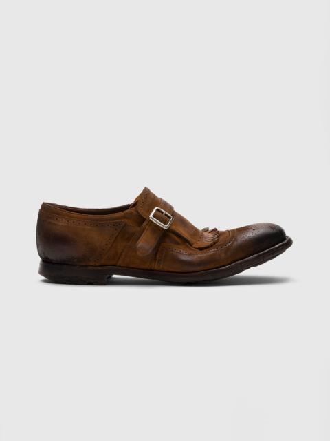 Church's Vintage Suede Buckle Loafer