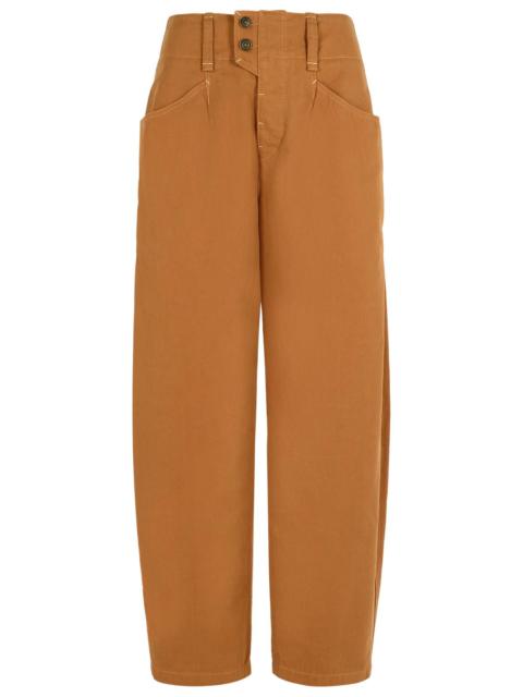 Isabel Marant Isabel Marant OUMAYA Cotton Brown Women Pants
