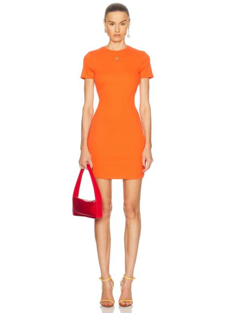 Givenchy 4g Short Sleeve Mini Dress