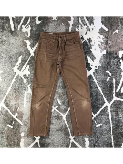 Other Designers Vintage - Vintage Big John Jeans Faded Brown Denim KJ1501