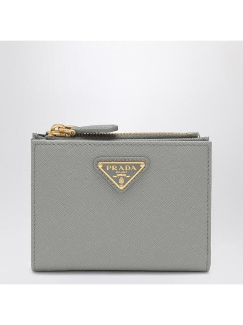 Prada Prada Grey Saffiano Leather Wallet Women