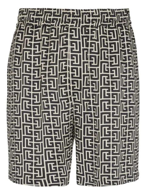 Balmain Balmain Men Monogram Shorts
