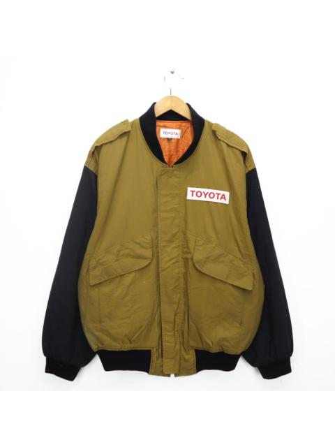 Other Designers Vintage - TOYOTA Racing Big Logo Type MA-1 Crew Racer Issues Bomber