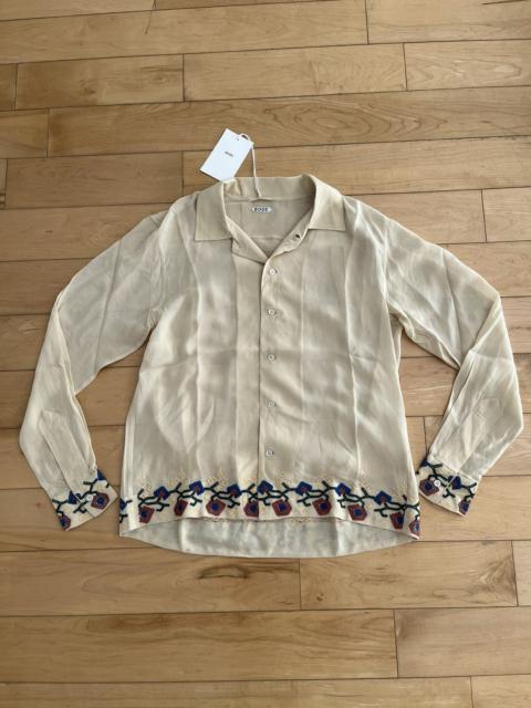 BODE NWT - Bode 1/99 Flowering Liana Silk Shirt