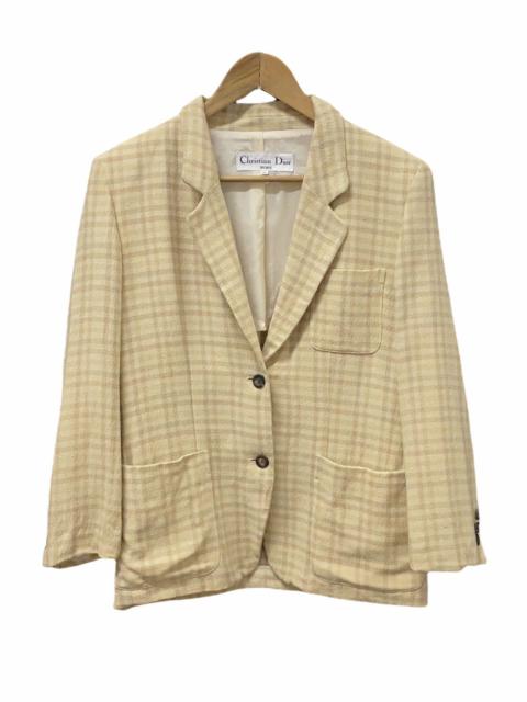 Other Designers Christian Dior Monsieur - 🔥RARE VINTAGE CHRISTIAN DIOR SPORT AW05 CHECKED BLAZER/COAT