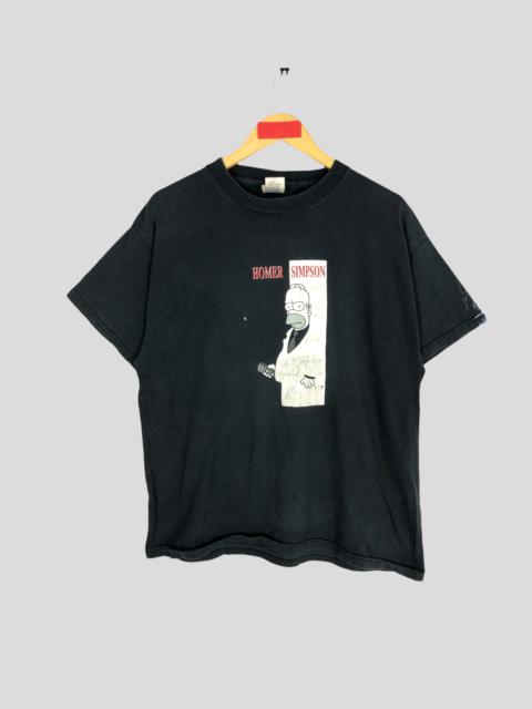 Other Designers Vintage - Vtg Bart Simpson homer simpson scatrface parody tee