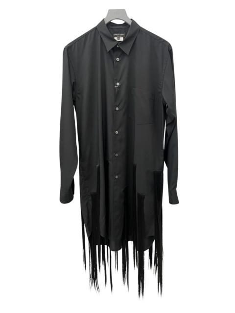 Comme des Garçons Homme Plus Comme Des Garcons Homme Plus Oversize Long Sleeve Shirt With Appliques Black