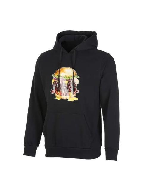 Converse Converse Burger Pullover Hoodie 'Black' 10022263-A01