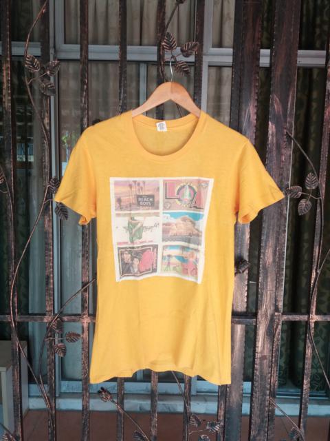Other Designers Vintage - Vintage 70s the beach boys band tee iron on print