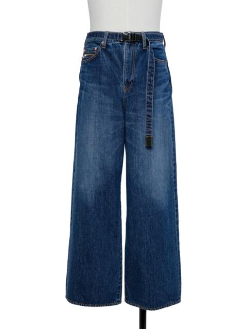 sacai Wide Denim Pants