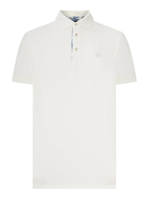 Etro Etro Men Cotton Polo Shirt With Printed Details