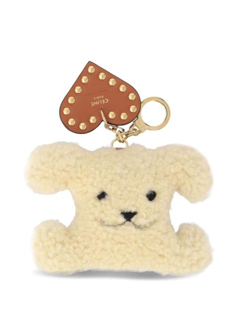 CELINE Celine Women Triomphe Shearling Charm