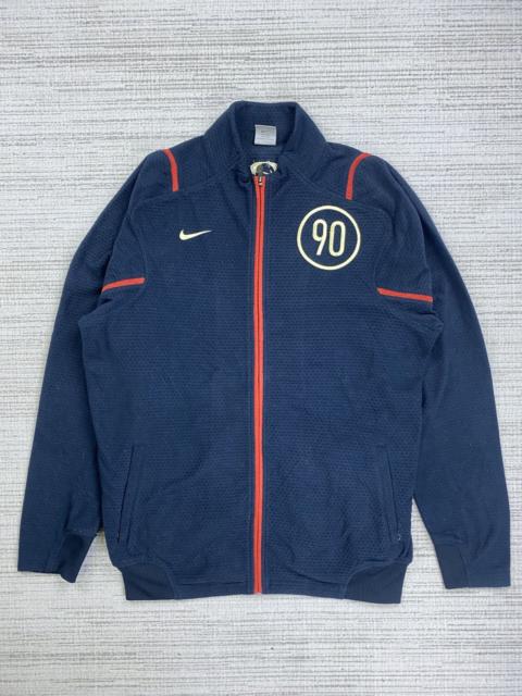 Other Designers Japanese Brand × Nike × Vintage - Vintage Nike 90 Sphere Thermal Embroidery Logo Zipper Jacket