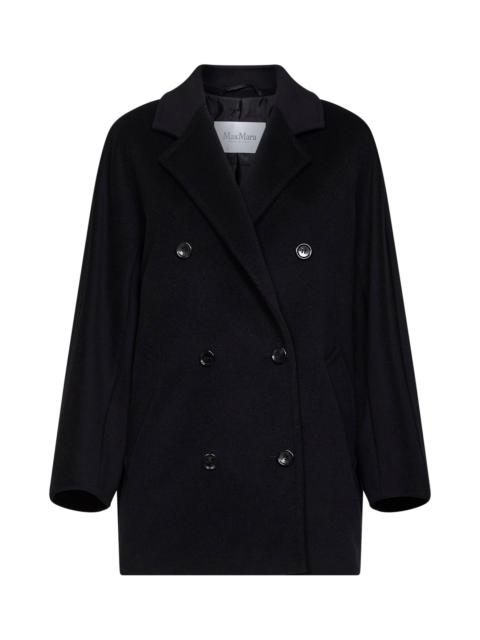 Max Mara Max Mara Women Black 101801 Icon Coat Short Rebus Coat