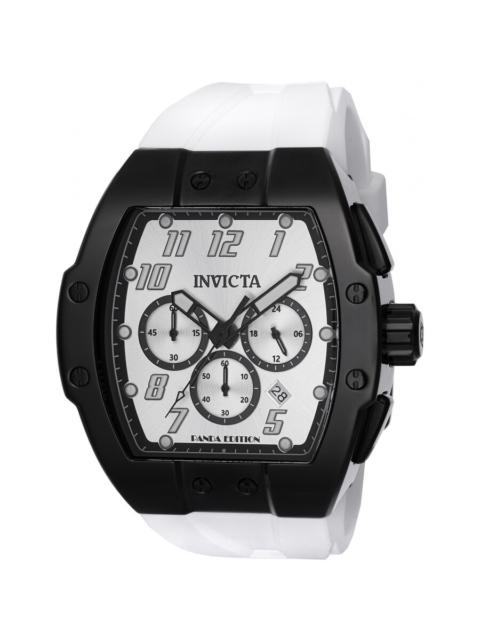 Other Designers Invicta Invicta Racing PANDA Chronograph GMT Quartz White Dial Men's Watch 48941