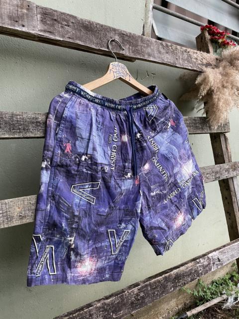 Other Designers Vintage - Vintage Valentino Christy Bootleg Full Printed Short Pants
