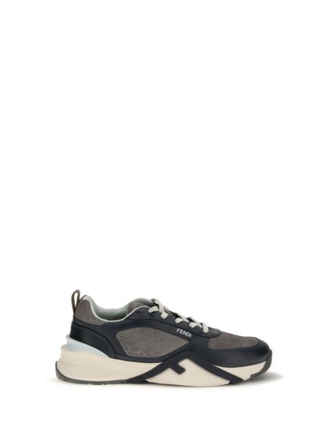 FENDI Fendi Flow Sneakers Blueber+Cenere+Menta Men