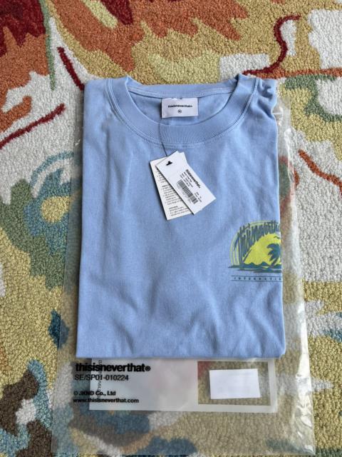 Other Designers Thisisneverthat Palm Tree Tee Light Blue