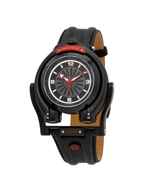Other Designers GV2 by Gevril Triton Automatic Black Dial Men's Watch 3401