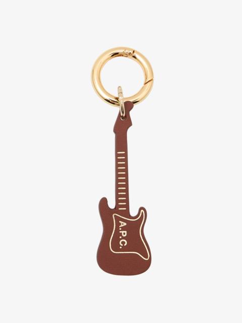 A.P.C. GUITAR KEY RING